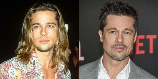 Retour vers le passé : Brad Pitt