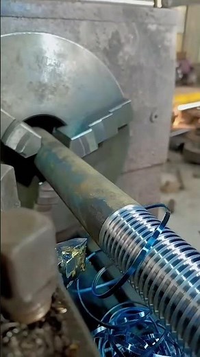 Single Point Threading on Lathe #machine