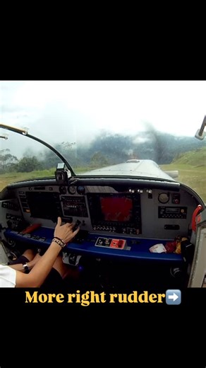 Matt Dearden | More right rudder! ➡️ When departing wet, slippery airstrips the Porter can require a lot of right rudder. There’s often a few seconds... | Instagram