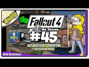 Fallout 4 Mod Showcase II Beta Patch 1 5 Information and Two Player Home Mods