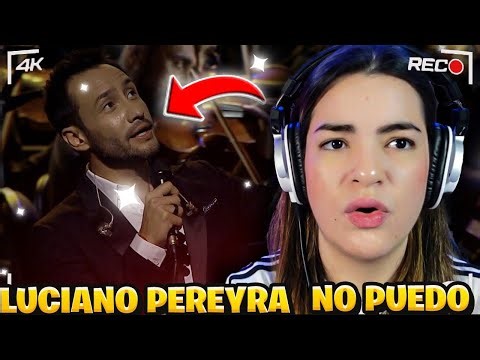 Luciano Pereyra - "No Puedo" LIVE Teatro Colon | REACCION