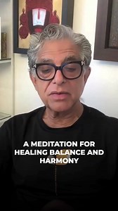 Tap into the healing power of unity with this meditation for self-regulation. What's your favorite way to find balance in your day? 🧘 Visit the Chopra Well on YouTube to see the full video and watch all my ‘Daily Deepak’ videos: youtube.com/thechoprawell Continue the conversation with my digital twin at: https://www.deepakchopra.ai/?utm_source=facebook&utm_medium=ddreellink #Meditation #Harmony #Wellness #DeepakChopra | Deepak Chopra