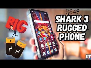 8849 6.7" SHARK 3 5G Rugged Phone Full Review & Gameplay! (16GB RAM, 512GB Storage)