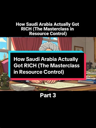 How Saudi Arabia Actually Got RICH (The Masterclass in Resource Control) #economy #geopolitics #finance