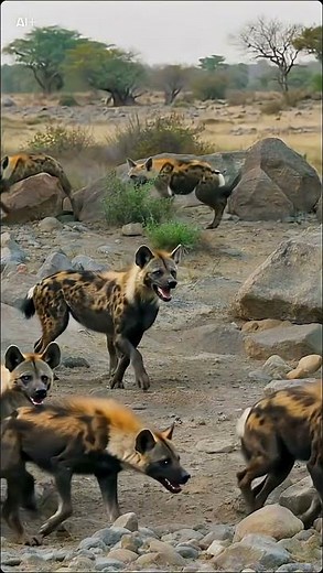 The Hunting Strategies of Hyenas