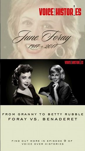 Original Voices of Betty Rubble - June Foray vs Bea Benaderet
