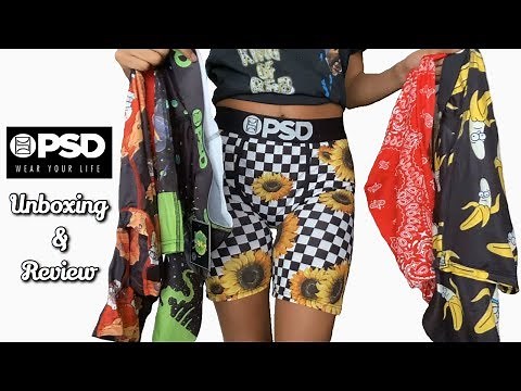 PSD Underwear Unboxing and Review