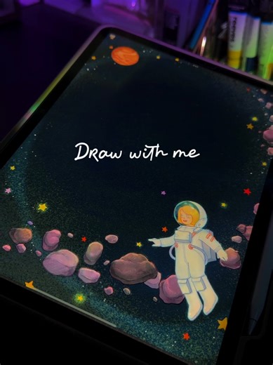 Digital Art Process: Brushes and Techniques