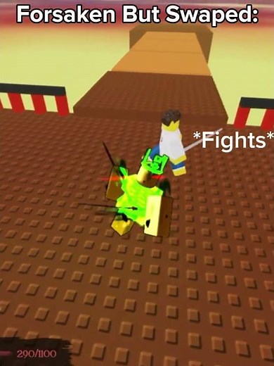 Forsaken But Swapped…|Pt.2 Shed & 1 Eggs| #roblox #robloxforsaken #swapped