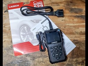 LAUNCH C-reader OBD2 Scanner CR529 - Scan your whip for hoopty cooties.