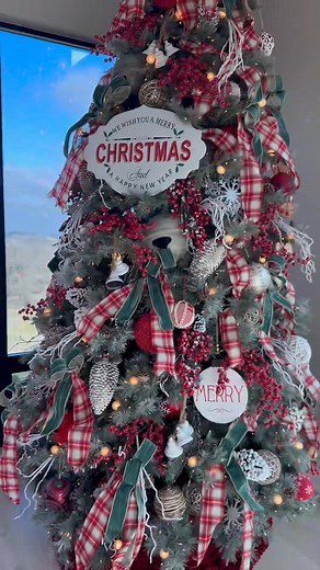 Having so much fun with the Christmas tree transitions this year!🎄 #christmastree #rusticchristmastree #rusticchristmas #trendingchristmasdecor | Decorating by Dermody