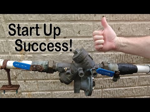 How to Install and Test a Back Flow - Irrigation Start Up