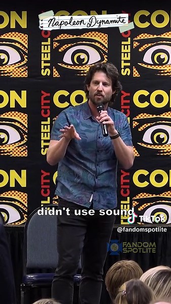 Napoleon Dynamite Getting Hit by a STEAK #napoleondynamite #jonheder #unclerico #napoleonsteak #steelcitycon #fandomspotlite #stunts