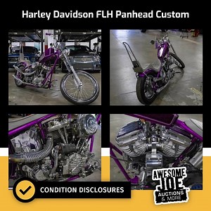 15 reactions |  Ride in Style – Harley-Davidson FLH Panhead Custom!...
