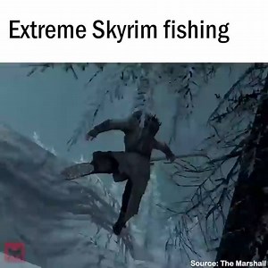 90K views · 3K reactions | Extreme Skyrim Fishing  via youtube.com/themarsha11 Credit: Machinima ~Real | Skyrim Guard | Facebook