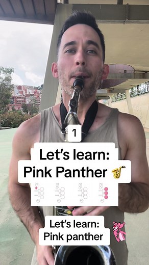 Pink Panther Alto Sax Tutorial: Learn the Iconic Theme 🎷