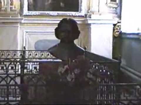 The burial of Tsar Nicholas II and his family