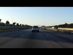 Florida's Turnpike - Homestead Extension (Exits 26 to 17) southbound