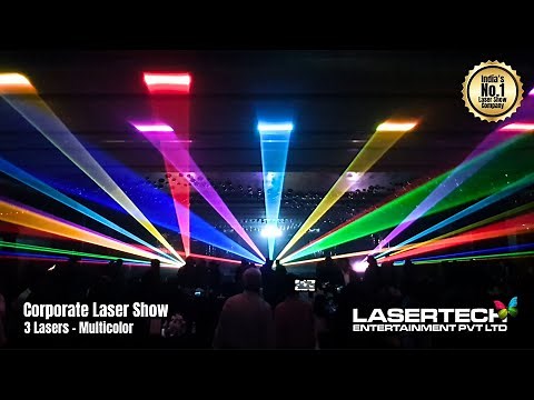 Laser Show for Corporate events | Laser Beam shows (Best Entertainment for corporate events)
