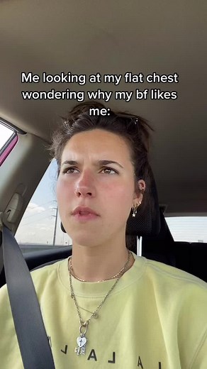 Flat Chest Girlfriend Struggles | Relationship Humor