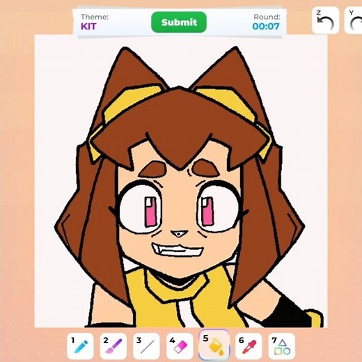 Drawing KIT (Gameoverse) in ROBLOX SPEED DRAW #roblox #art #speeddraw