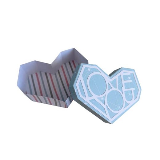 Valentine Heart Box - Cut File(svg Dxf Png ) for Silhouette & Cricut, Digital Scrapb, 3D Paper , Paper Cutting, DIY. - Etsy