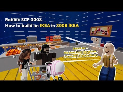 IKEA Mall in 3008 IKEA build tutorial in roblox 3008 | Roblox SCP 3008 House ideas
