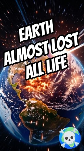 EARTH ALMOST LOST ALL LIFE