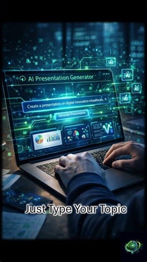 This AI Creates Full Presentations in Seconds 🤯 | Gamma AI #ytshorts #aitools #artificialintelligen