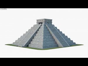 Pyramid of Kukulkan 3D model by 3DModels.org