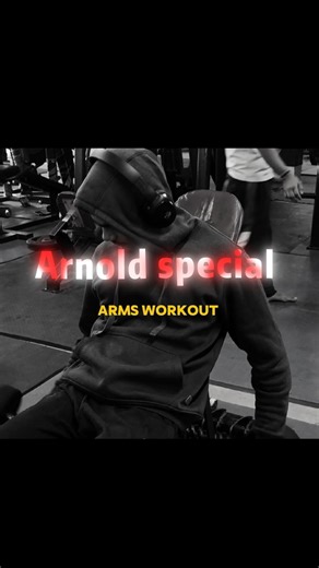 arnold special arm's workout !#arnold #armsworkout #gymshorts