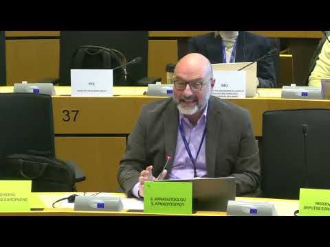 Σάκης Αρναούτογλου παρέμβαση στην Επιτροπή Γεωργίας παρουσία του Επιτρόπου Χάνσεν