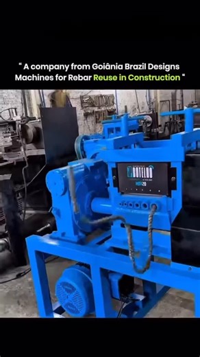 Circuit Sphere on Instagram: "The rebar recycler machine processes used rebar from construction sites, poles, and old structures. The recycled material lowers costs and reduces waste in the construction industry. Rebar treated by the machine can be applied in water tank towers, equipment towers, trusses, railings, columns, and posts with proper verification. This approach replaces the need for new steel or scrap metal, while maintaining strength and reliability. The result is affordable projects