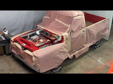 1955 Ford F100 EV Conversion Build PT 2