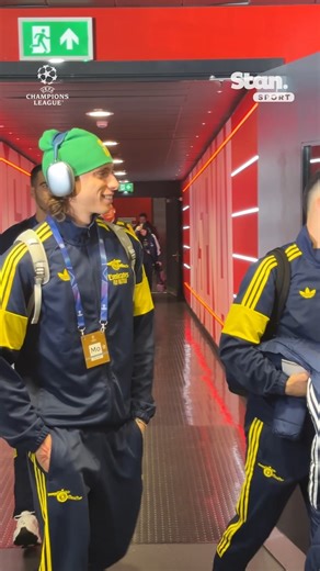 The top two teams in the League Phase have arrived with game faces on 😤 ↳ UEFA Champions League. Live & Exclusive on Stan Sport. #StanSportAU #UCL | Stan Sport Football