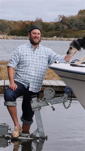 New shirt I’ve been loving from Poncho: The Blue Bison Flannel. | Brad Leone