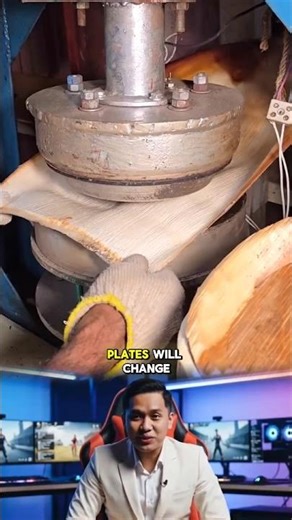 SHOCKING! The Factory Making Plates From Garbage