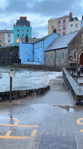 #hightidetenby #stmaryshousetenby #tenbyharbour #tenby | St Mary's House
