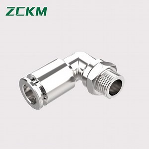 [Hot Item] Premium Copper Nickel Plated Gas Pipe Quick Joint Connector