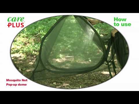 How to use a Care Plus Pop-up Dome Mosquito Net.mov