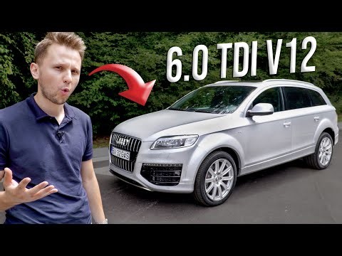 Cel mai mare motor diesel montat pe o mașină! - Audi Q7 6.0 TDI V12