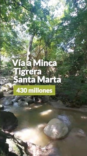 Precio $430.000.000 | Vía a Minca, Tigrera, Casa Campestre con Río, 1645 m2, #santamarta #colombia