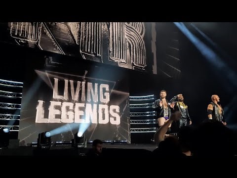 FTR's Entrance at AEW Dynamite in Manchester Co-op Live Arena