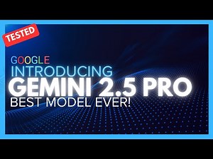 Gemini 2.5 Pro: BEST Model Ever BEATS GPT 4.5, Deepseek R1, 3.7 Sonnet! (Fully Tested)