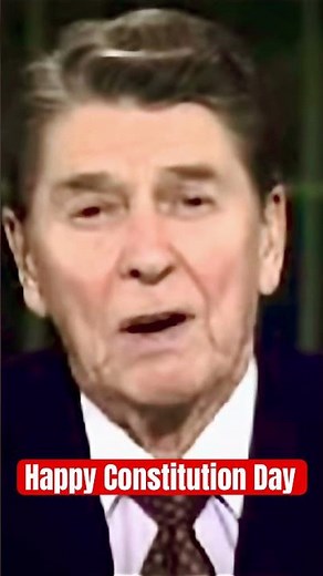 Ronald Regan’s “We The People” Speech (Happy Constitution Day) #usa