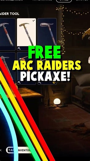 ARC Raiders FREE Raider Tool Pickaxe! 😲 #shorts