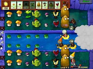 Plants Vs Zombies Stage - Stage 4-9