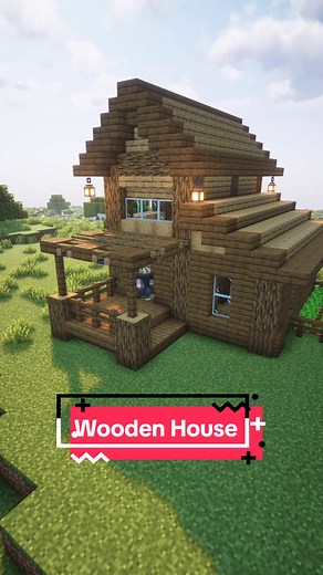 How to Build an Easy Wooden House in Minecraft