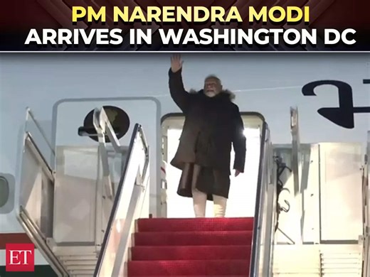 PM Modi's US visit: After landing in Washington DC, he reached Blair House; gets swarmed by diaspora fans