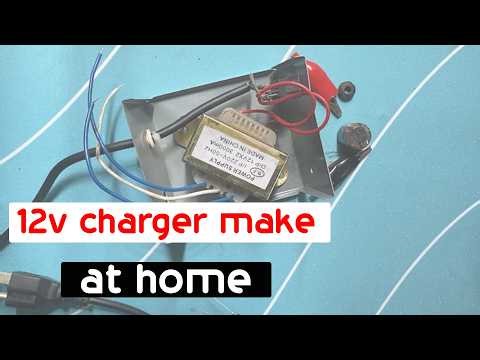 How to Make a Simple 12V Battery Charger at Home | DIY 12V Charger